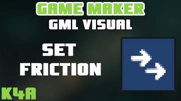 Set Friction - GameMaker GML Visual