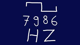 7986 hz square