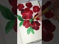 hibiscus 🌺🌺🎨 #viralvideo #art #painting #youtubeshorts #ytshorts #youtube #youtuber  #fyp #viral