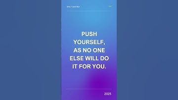 Push Yourself – No One Else Will Do It for You #dailymotivation #quotes