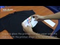 Saintink - Dark Colour T-Shirt Transfer Paper - Steps by steps guide