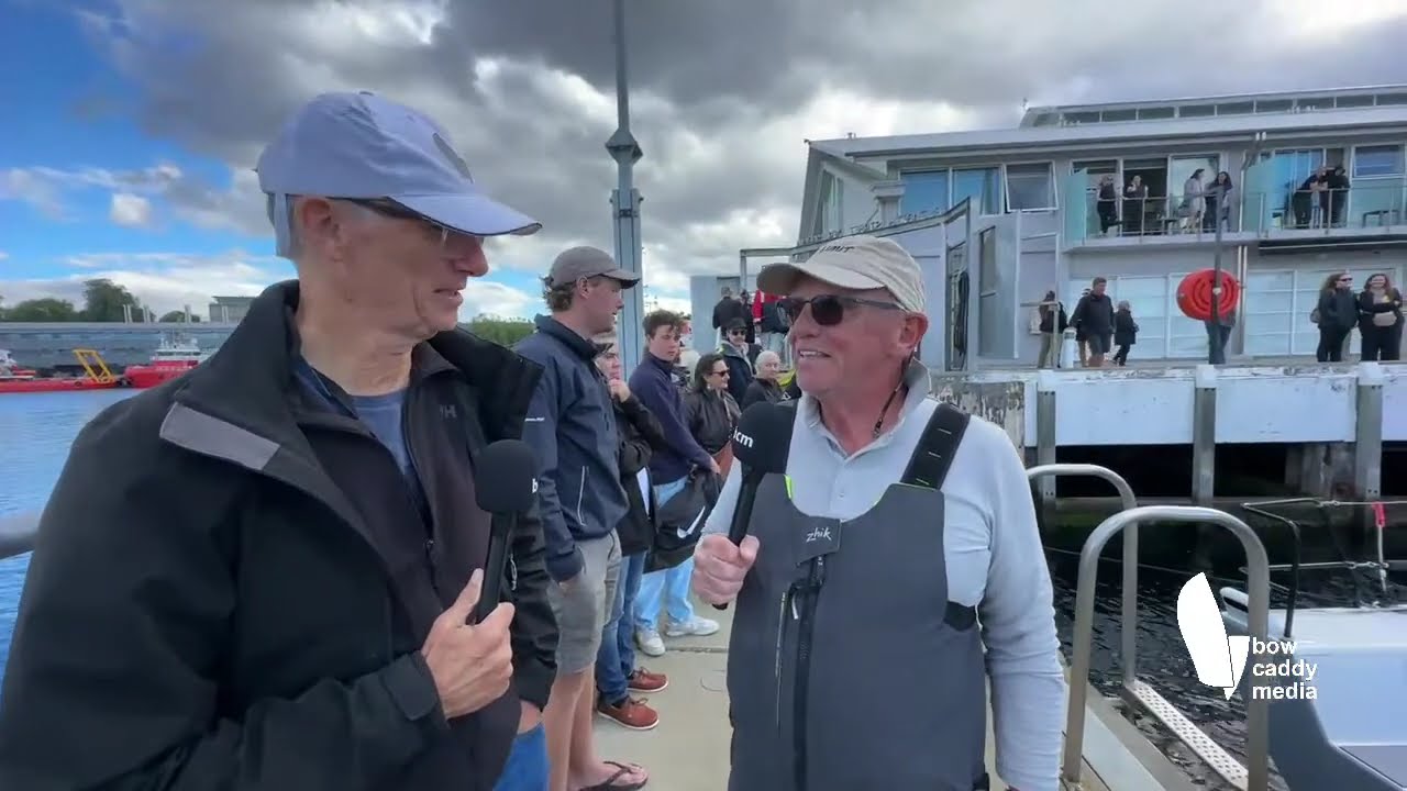 ⁣Rolex Sydney Hobart Yacht Race 2024 | David Gotze Interview - Whisper