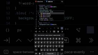 Flexbox en CSS (Partie 2) - justify-content #html #css #débutant #autodidacte #codeursurmobile