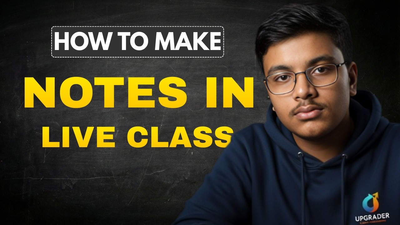 Notes Topper Class How to Make Smart Notes in Live Class (Topper Method) 📝🔥 - YouTube