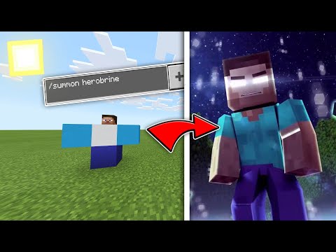 How to summon Herobrine in Minecraft