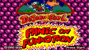 Tomohawk Goes Retro Gaming - (ToeJam & Earl - Panic on Funkotron)