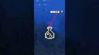 Which Potion Make You Invisible🤔 #shorts #ytshorts #minecraftshorts