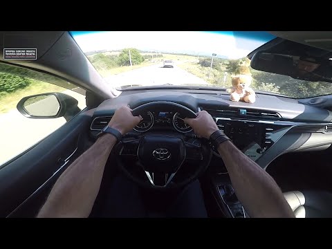 Toyota Camry Hybrid ● POV Test Drive