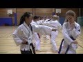 Part2: Master Anna Kim, 6 Dan Taekwondo. Training session Part 2 of 2