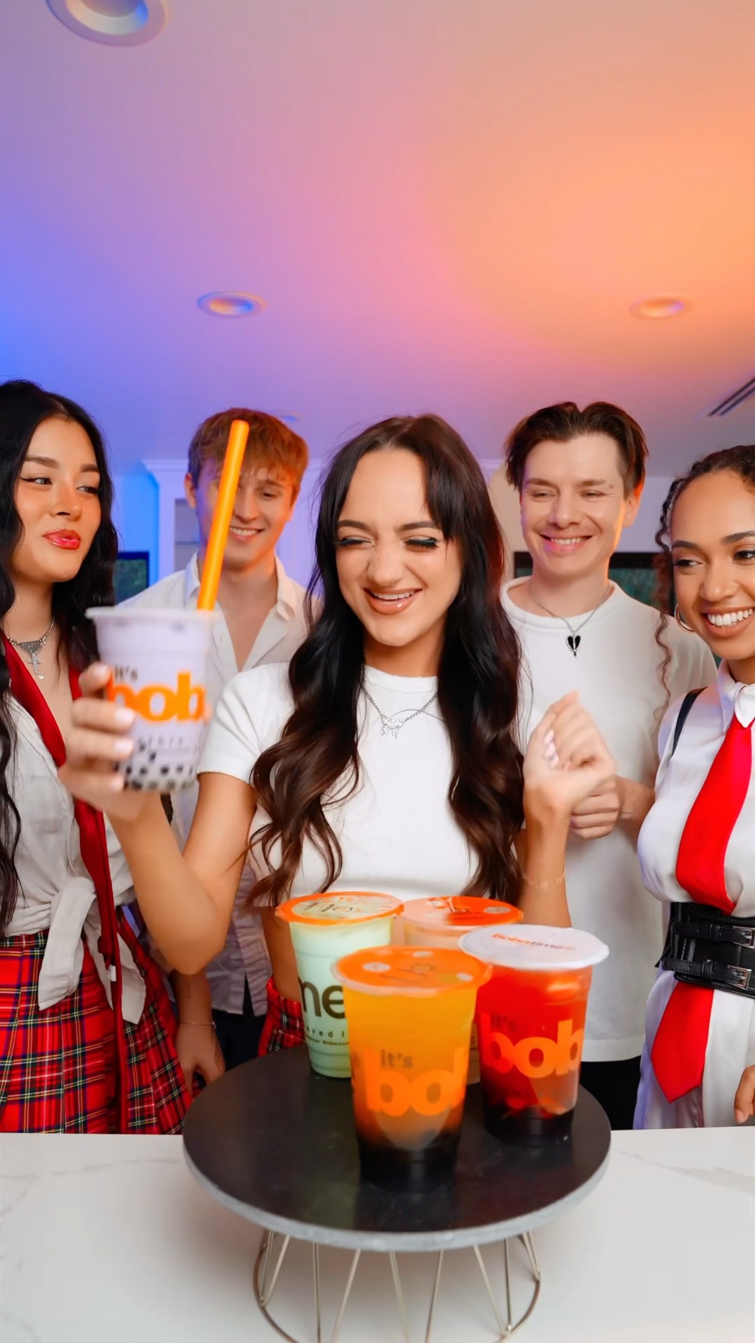 Boba Time Challenge ?? / XO TEAM TikTok #shorts #tiktok