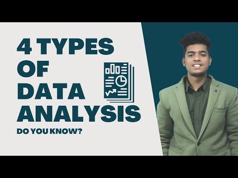 What are the 4 different types of data analysis?
