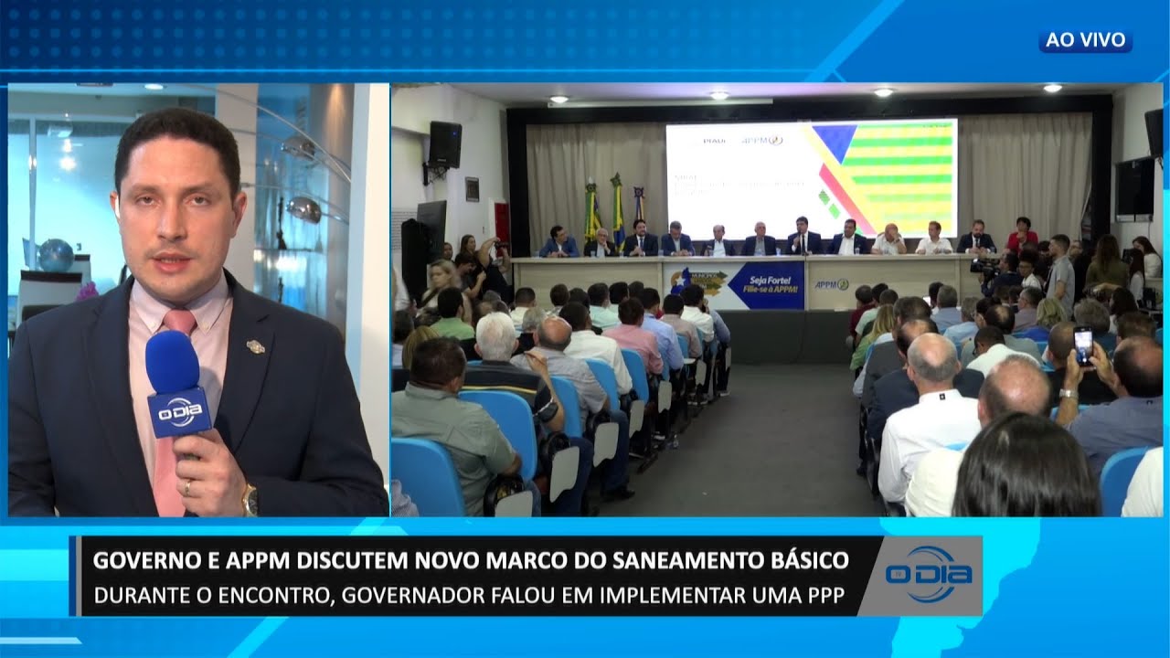 Governo e APPM discutem Novo Marco do Saneamento Básico 09 10 2023