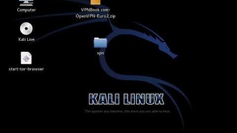 Free vpn connect in kali Linux