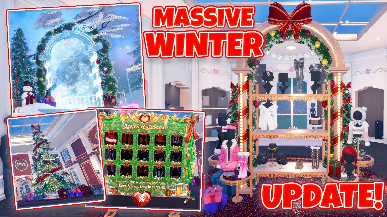 NEW DRESS TO IMPRESS WINTER UPDATE 2024!  NEW ITEMS, CODES & LANA  QUEST! (Roblox DTI)