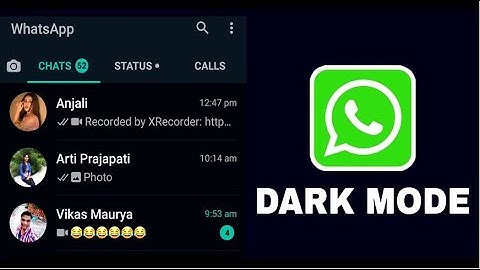 How To Enable Dark Mode In WhatsApp ||