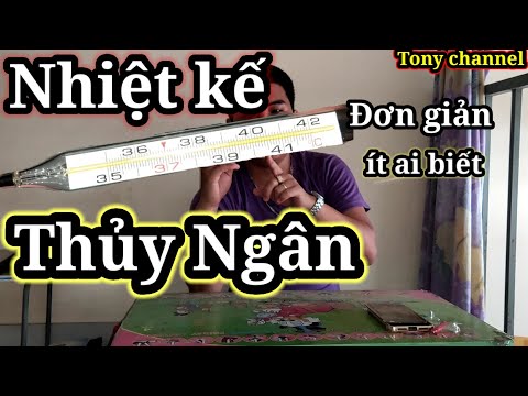 Video: Cách Lắc Nhiệt Kế