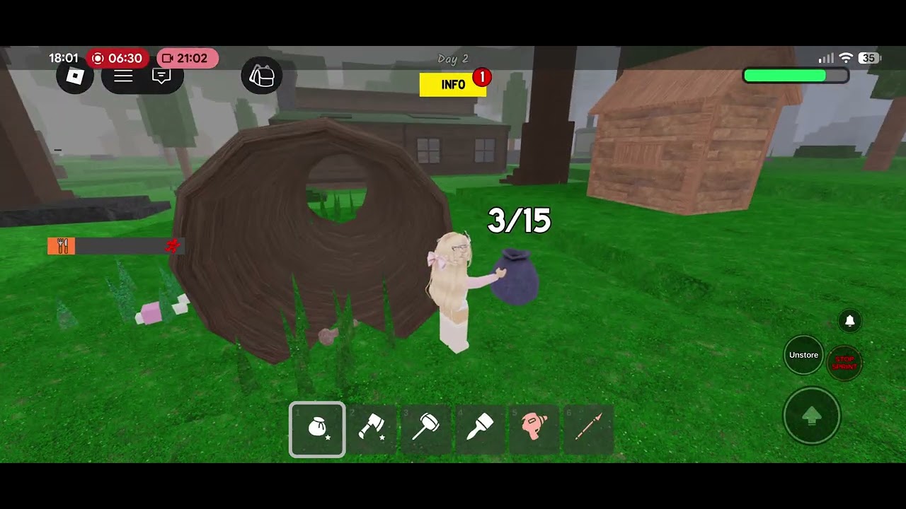 Playing 99 night in the forest part 1 shout out to @teddyandcharliesworld 