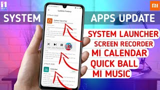NEW UPDATES | MIUI 11 STABLE SYSTEM LAUNCHER UPDATE | MI CALENDAR | MI MUSIC | QUICK BALL | MIUI 11 screenshot 4