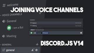 Joining Voice Channels - Discord.js v14