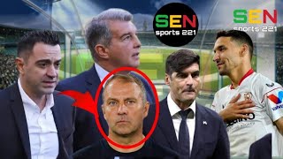 Le président Laporta est déterminé à virer Xavi Hernández.Le licenciement de Xavi et de son staff...