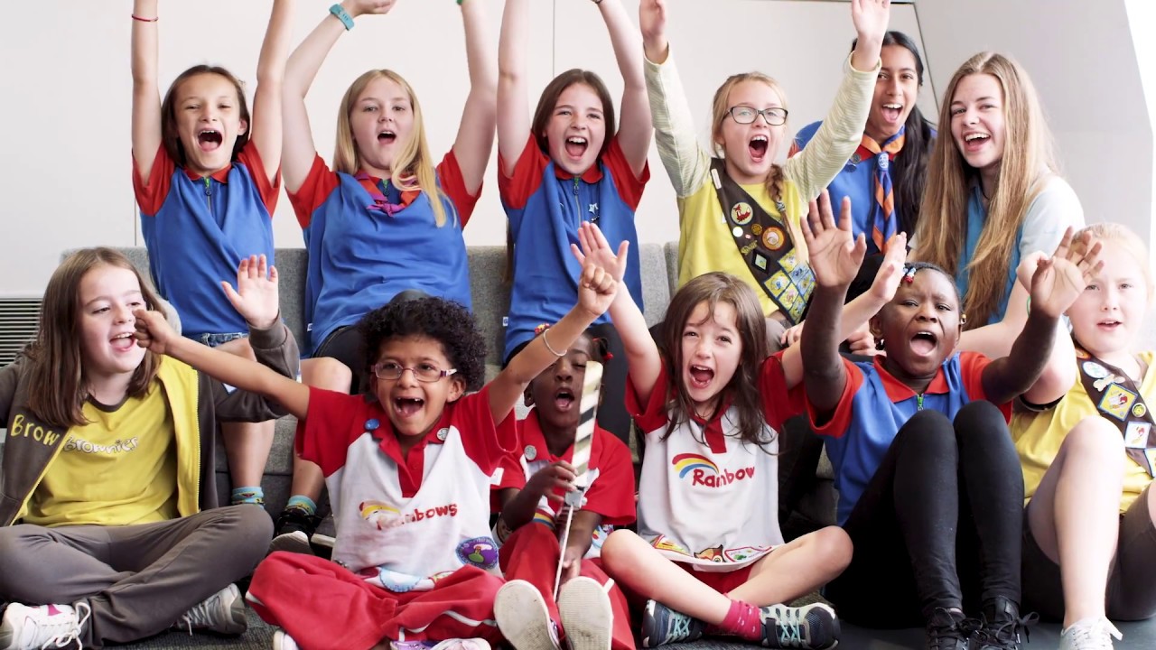 Thank you to all our Girlguiding volunteers! - YouTube