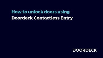 How to unlock using Doordeck Contactless NFC Entry