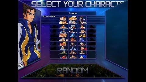 Capcom VS The World - Jin Kazama Playthrough