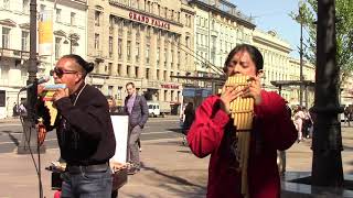 Санкт-Петербург Выступление музыкантов из Эквадора