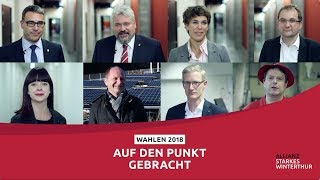 Wahlen Winterthur 2018: Argumente für Allianz starkes Winterthur