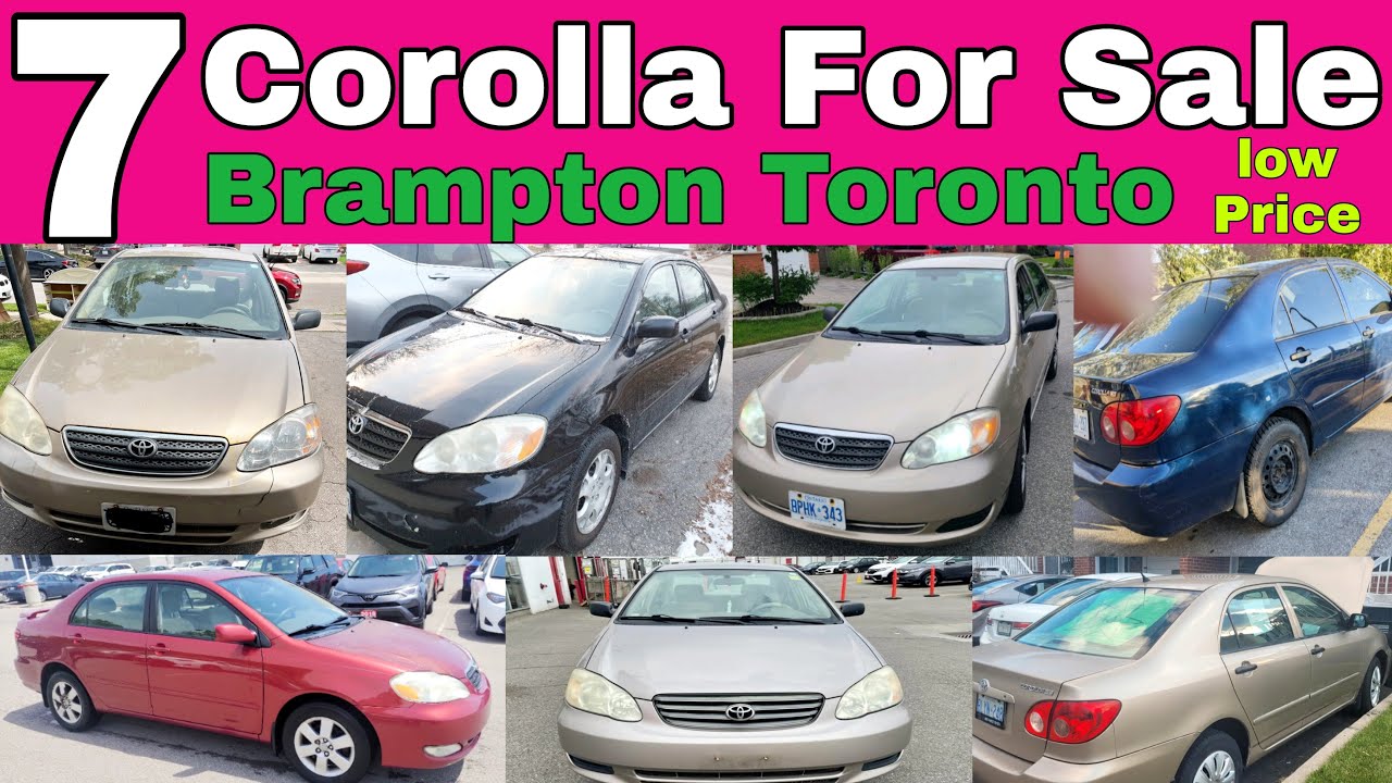 Used Car in Brampton Preowned Car in Brampton Toyota Corolla For