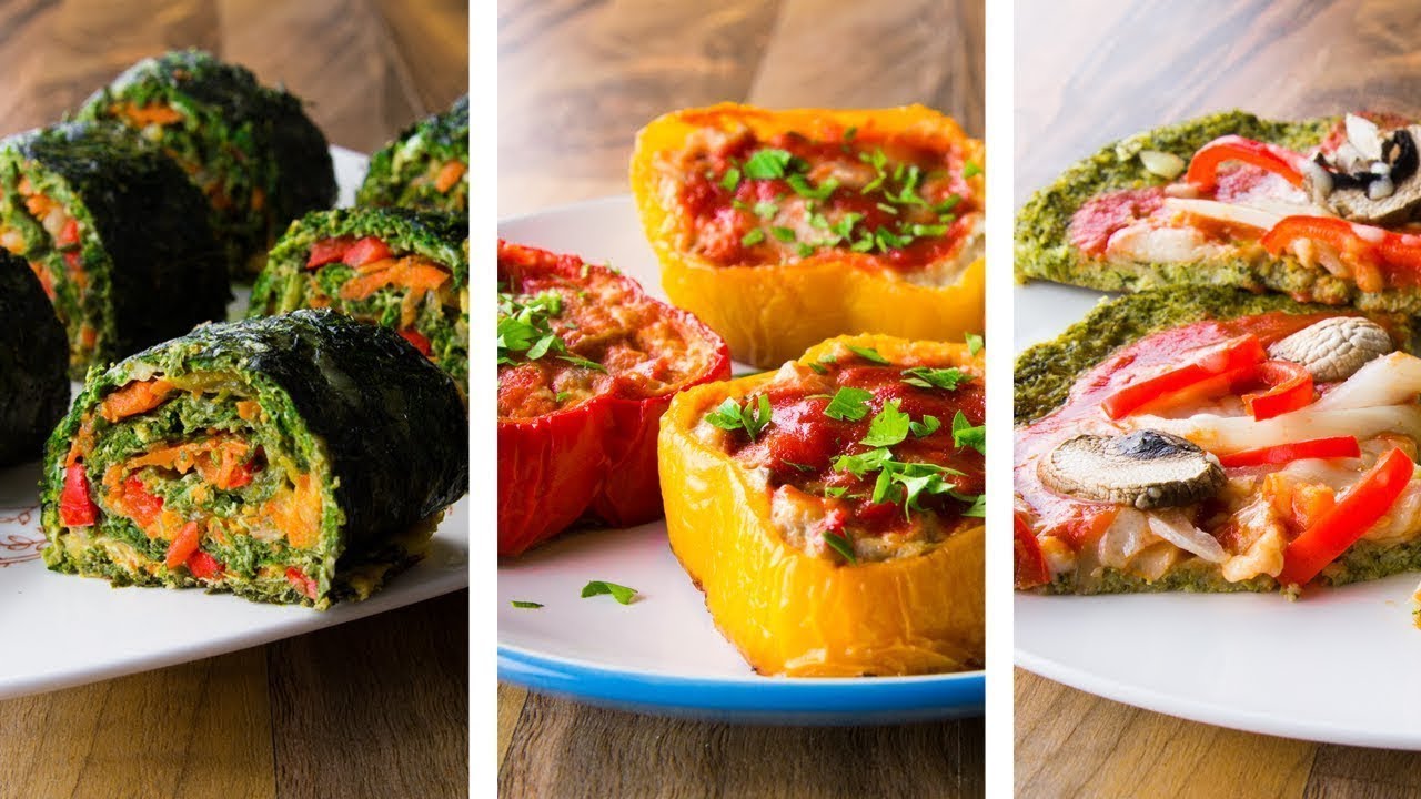 3 Recetas Con Verduras Para Adelgazar Saludables Fáciles Youtube