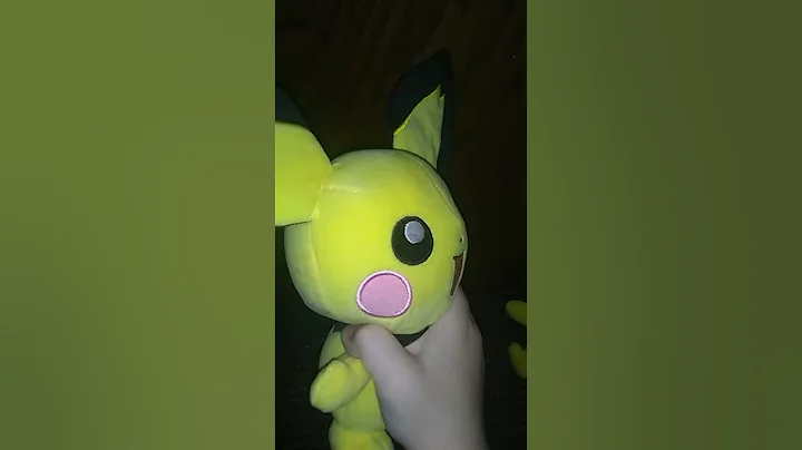 Pikachu makes pichu happy