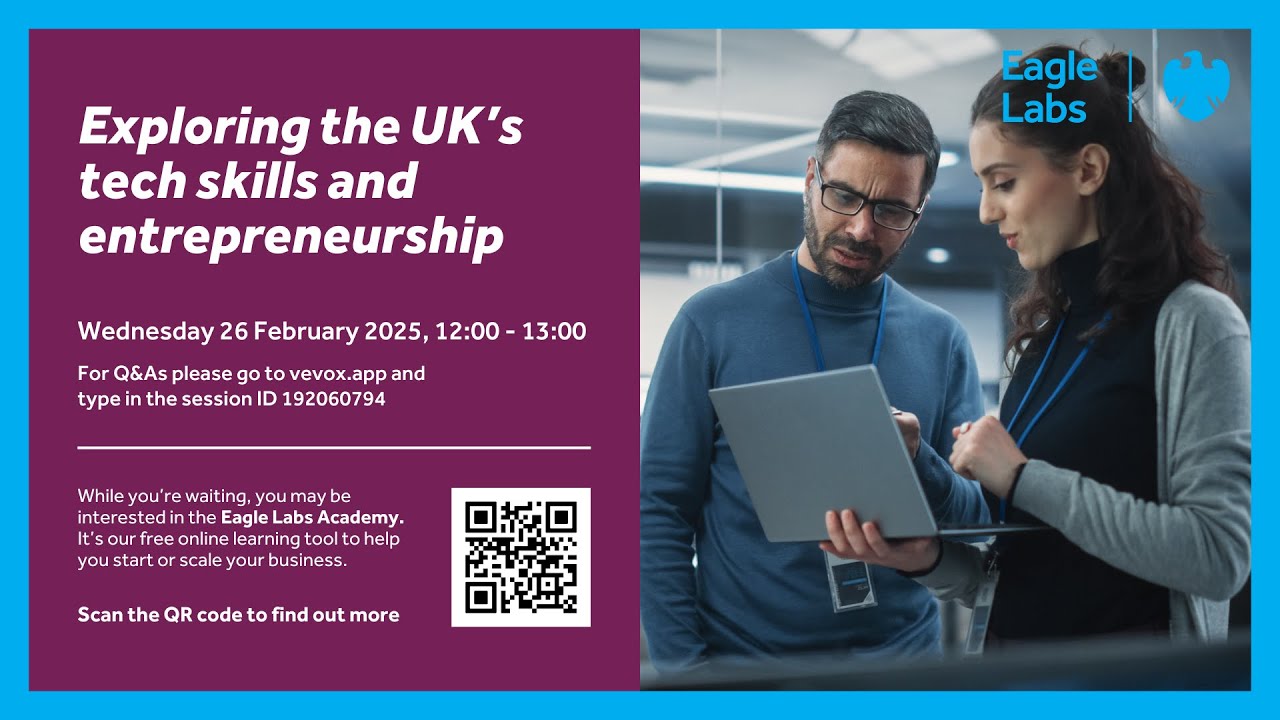 Exploring the UK's tech skills and entrepreneurship - YouTube