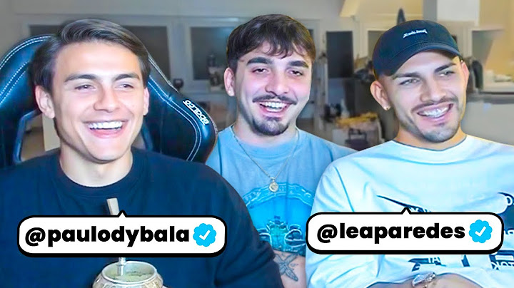STREAM CON PAREDES Y DYBALA