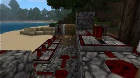 Minecraft Piston Light Switch