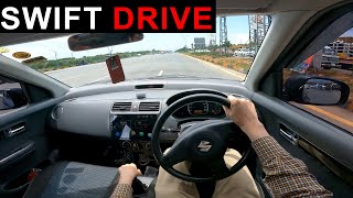 Suzuki Swift DLX 1.3 Manual POV Drive Impressions Brake Test 0-100