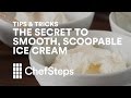 Tips & Tricks: The Secret to Super-Smooth, Highly Scoopable Ice Cream