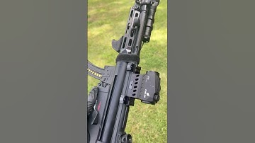 MP5 22LR #mp5recoil #22longrifle #reddotsight #9mmluger