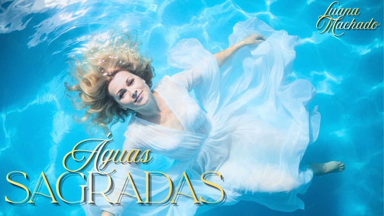 IMPOSSÍVEL NÃO SE ARREPIAR! 🎶 Águas Sagradas – Luana Machado | Louvor Gospel | (Oficial Visualizer)