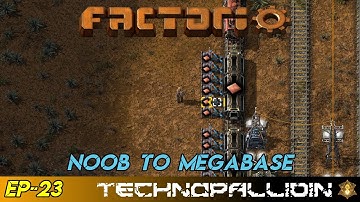 EP-23: Bugs, Spaghetti, and a Copper Train??? - Factorio, Noob to Megabase Klendathu