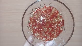 Cách Pha Nước Chấm Chua Ngot Tỏi Ớt Nổi Lên Mặt_Vietnamese Dipping sauce