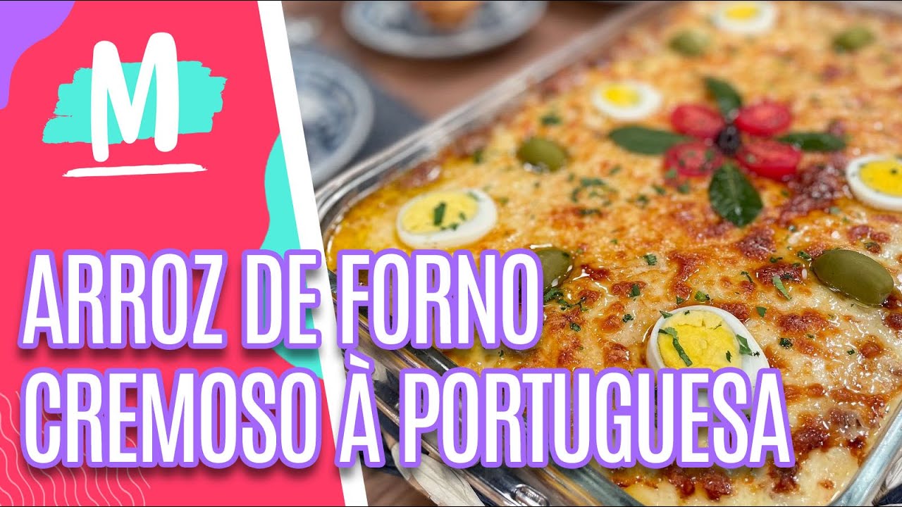 Arroz de forno cremoso à portuguesa - Mulheres (26/08/2021)