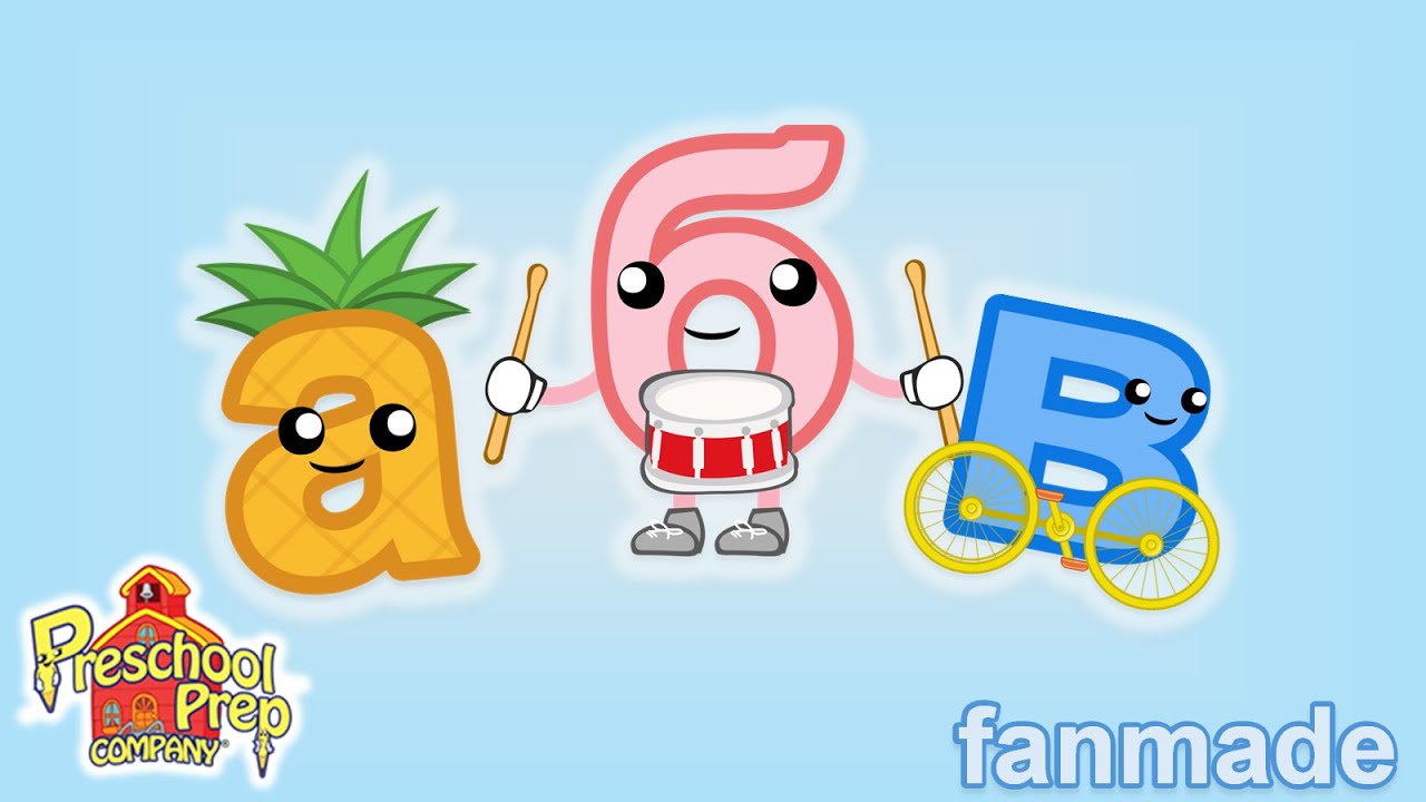 Preschool Prep: Meet The Letters Russian (fanmade) (lowercase) - YouTube