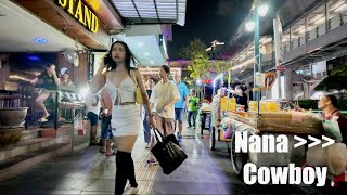 Bangkok Night walk - Nana to Cowboy