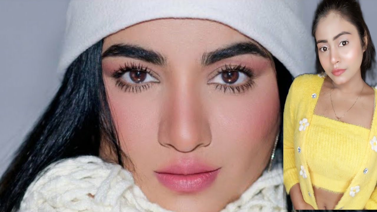 smitha deepak cold girl makeup look/inspired @SmithaDepak winters ...
