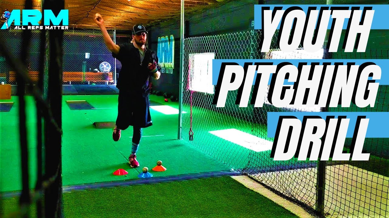 Simple Pitching Drill For Young Baseball Players YouTube