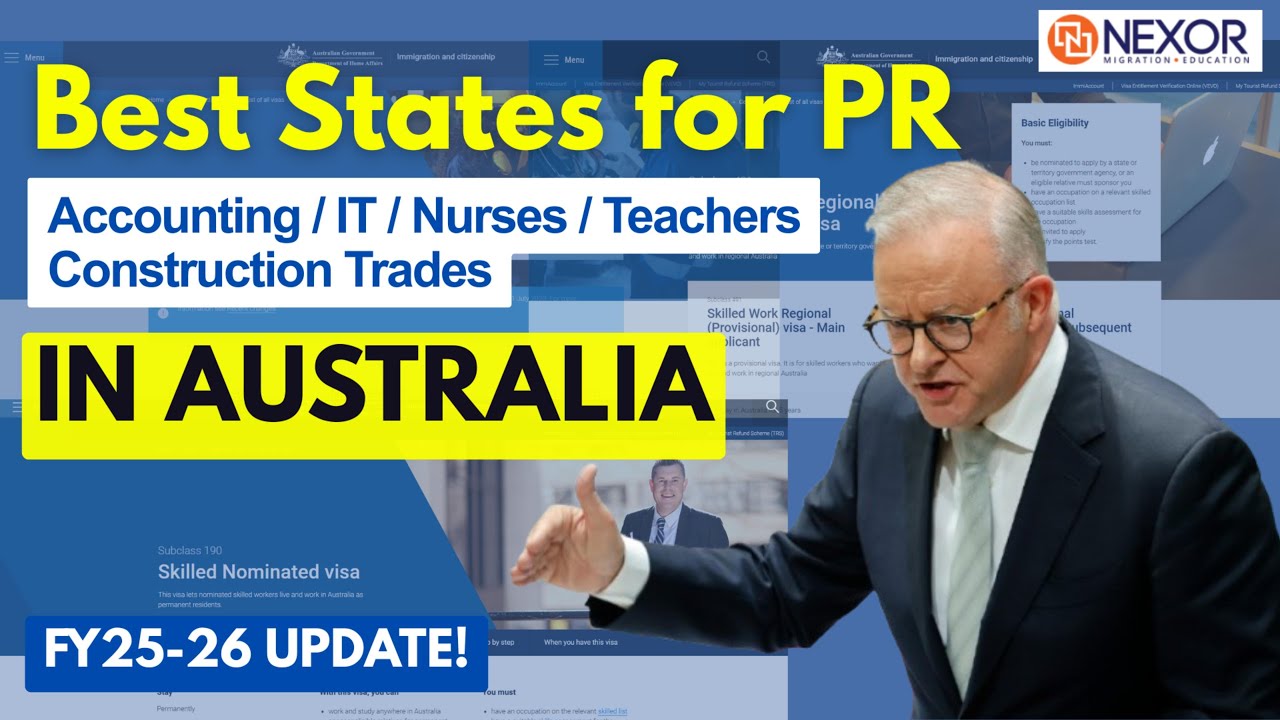 Best State Nomination Strategy for Australian PR in 2026 | Which State Should You Move To?