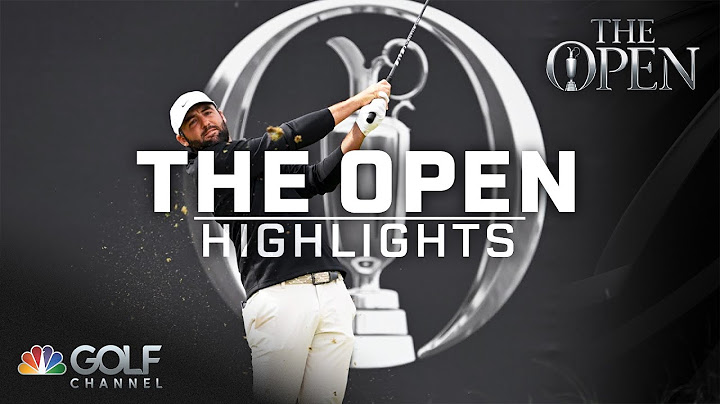 The Open Championship 2025 highlights: Late Round 3 | Golf Channel