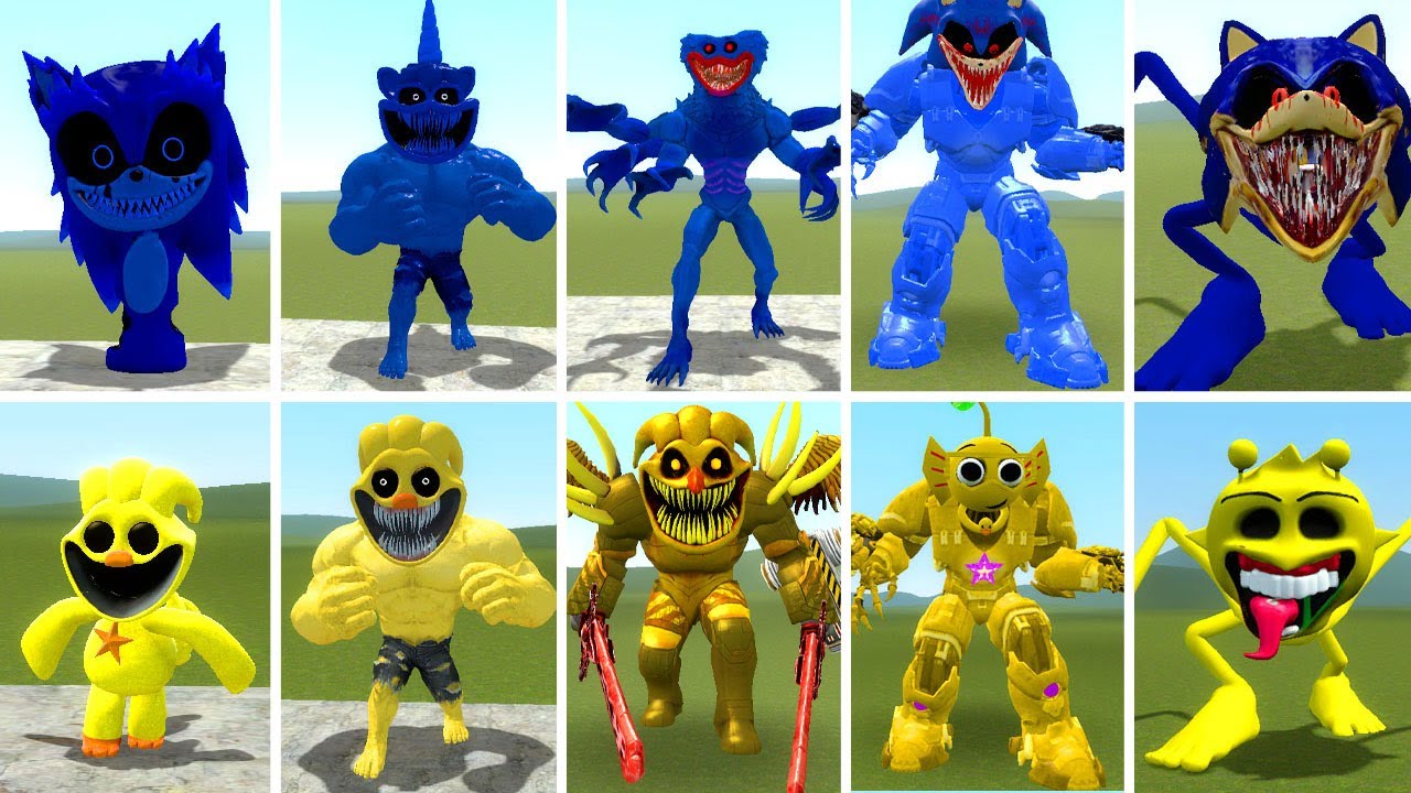 Super Sonic Evolutions vs Shin Sonic – Epic Garry’s Mod Showdown