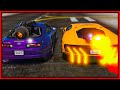 GTA 5 Roleplay - JET ENGINE LAMBORGHINI & SUPRA DESTROYING COPS | RedlineRP